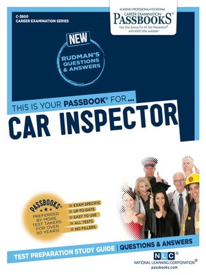 cover image of Car Inspector